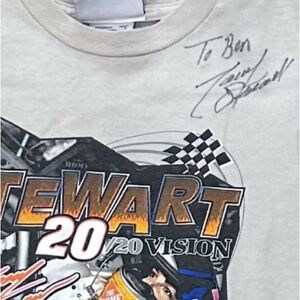 Chase Authentics White Racing Graphic Kids T-Shirt